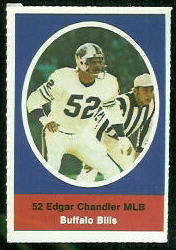 1972 Sunoco Stamps      066      Edgar Chandler